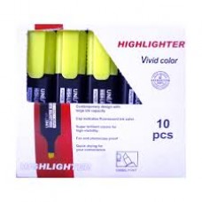 HIGHLIGHTER / Unistar Yellow(10pcs/10BOX)